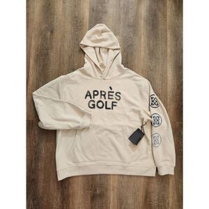 G/FORE Beige Après Golf Hoodie